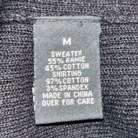 AB STUDIO SHIRT & SWEATER VEST TOGETHER CUTE NWOT - Picture 5 of 5